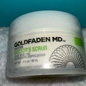 Goldfadden MD Doctor’s Scrub NEW sealed 1.7oz